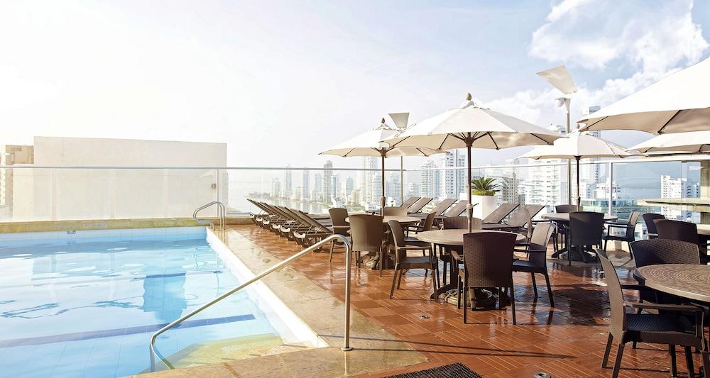 Hotel Capilla Del Mar Cartagena  Exterior foto Rooftop pool