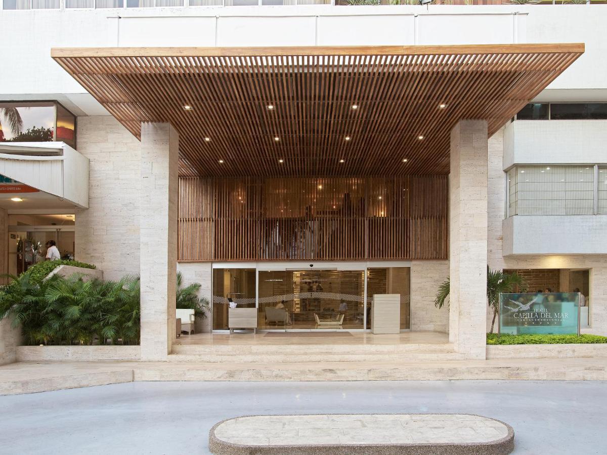 Hotel Capilla Del Mar Cartagena  Exterior foto Entrance of the hotel