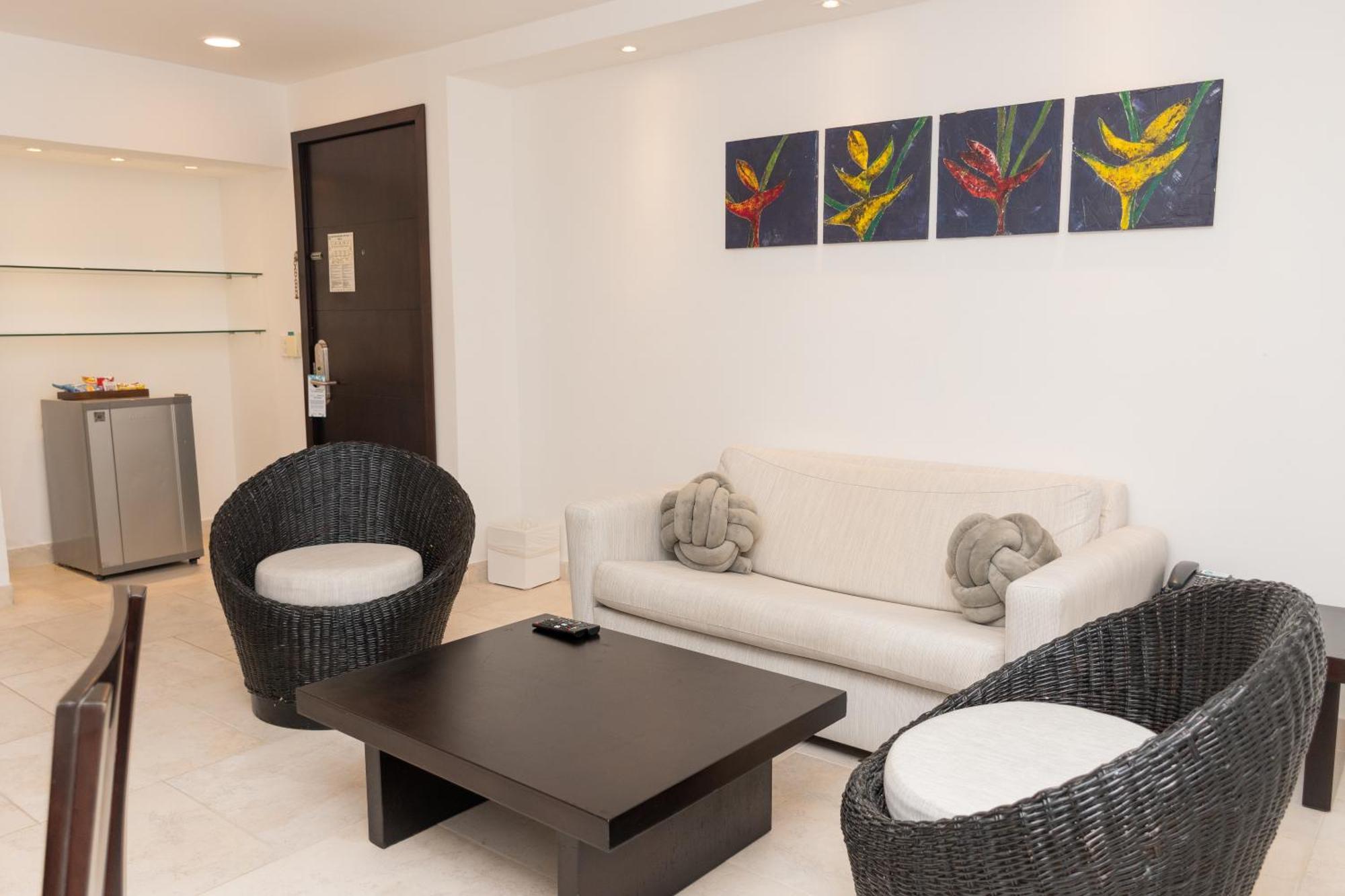 Hotel Capilla Del Mar Cartagena  Exterior foto Living room